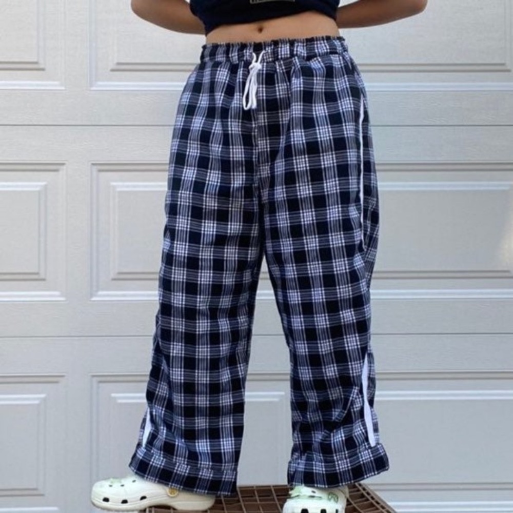 plaid pants